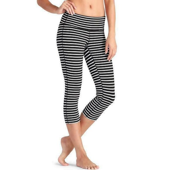 Athleta Stripes Chaturanga Capri Parallel Stripe - Picture 2 of 9